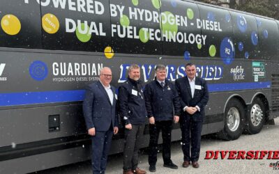 Diversified’s Hydrogen Motorcoach Featured at Ecological Summit in Banff National Park
