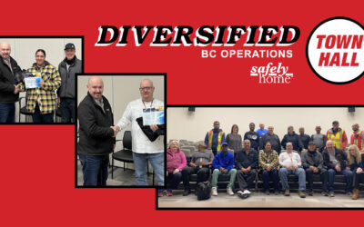 Diversified Kitimat Drivers Receive Golden Ticket Awards for LNG Project Contributions